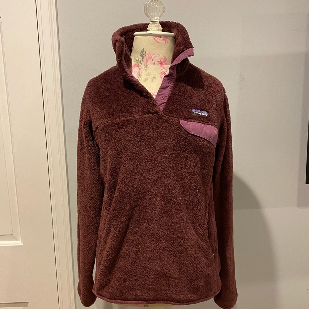 Purple Patagonia Sweatshirt